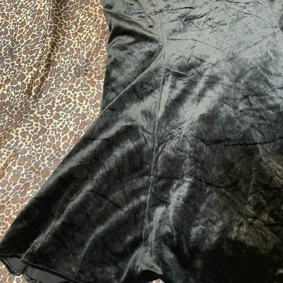 Vintage D.B.Y. Crushed Velvet Mini Dress - Picture 11 of 16